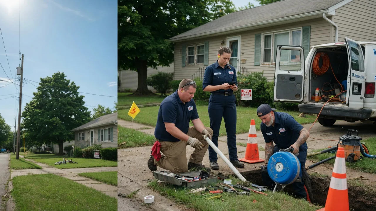 Sewer Line Repair in North Springfield, PA near me